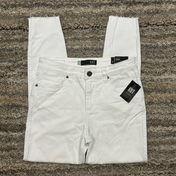 KUT From The Kloth High Rise Connie Ankle Skinny Jeans Sz 4 NWT | KUT Skinny- - Picture 1 of 13